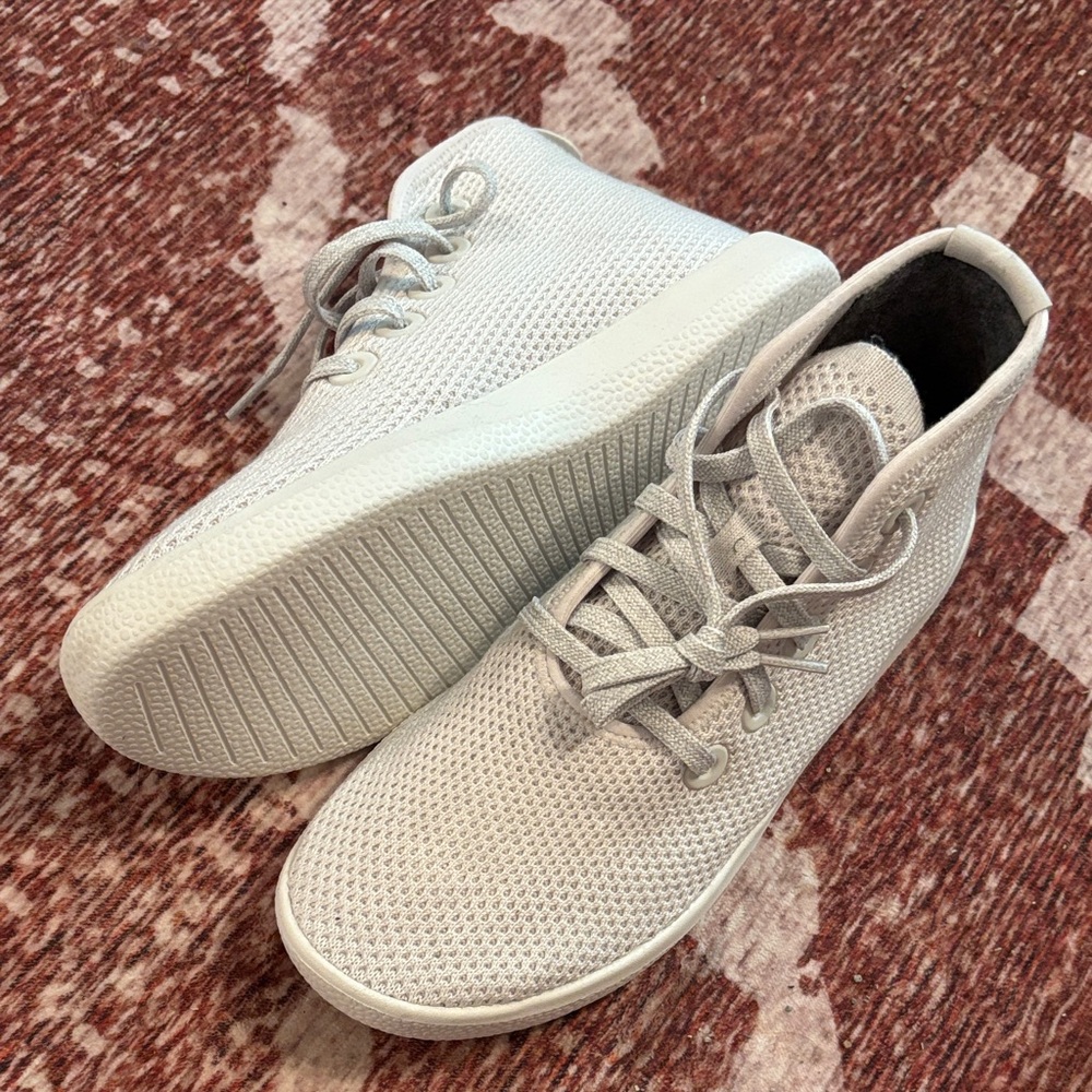 Allbirds Light Gray High-Top Sneakers